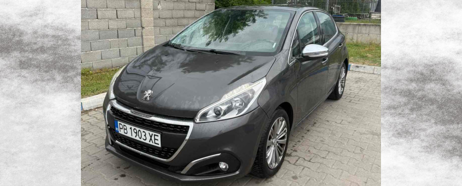 Автоматик под наем - автомобил Peugeot 208 - Ники Кар